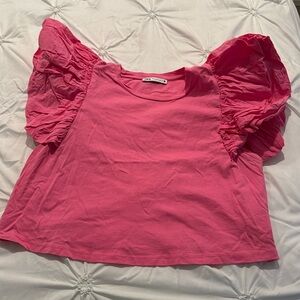 Balloon sleeve Zara tee